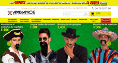 Desktop Screenshot of ambiance-unic.fr