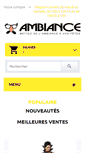 Mobile Screenshot of ambiance-unic.fr